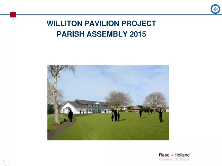 williton pavilion project parish assembly 2015