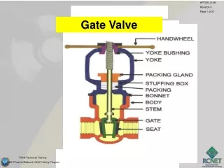 GATE VALVE