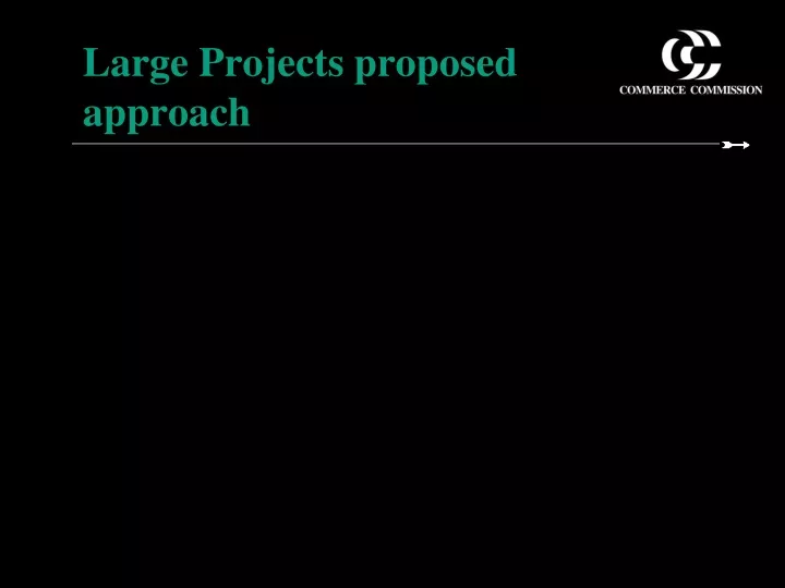 large projects proposed approach
