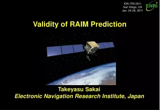 Validity of RAIM Prediction