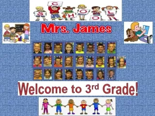 Welcome to 3 rd  Grade!