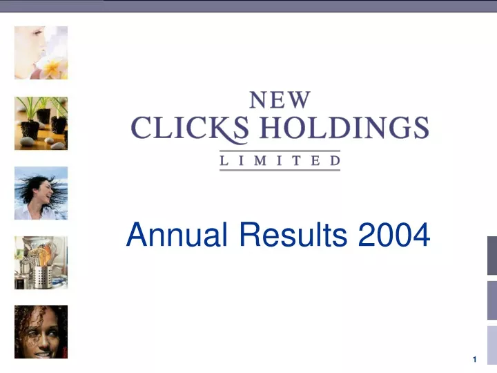 annual results 2004