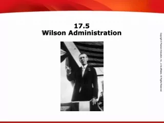 17.5  Wilson Administration