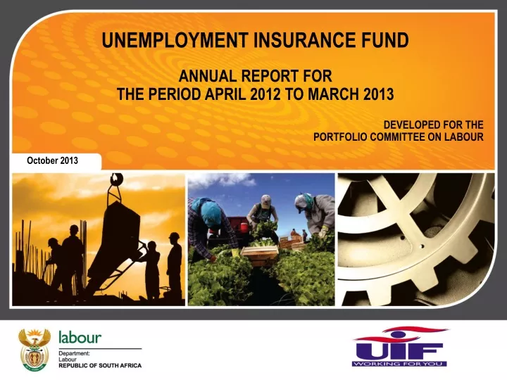 unemployment insurance fund annual report