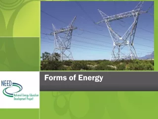 forms of energy