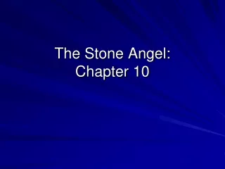 The Stone Angel:  Chapter 10