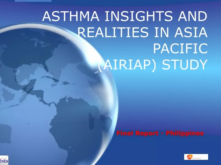 asthma insights and realities in asia pacific airiap study