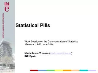 Work Session on the Communication of Statistics  Geneva, 18-20 June 2014