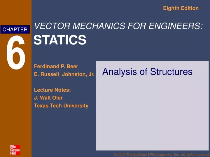 analysis of structures