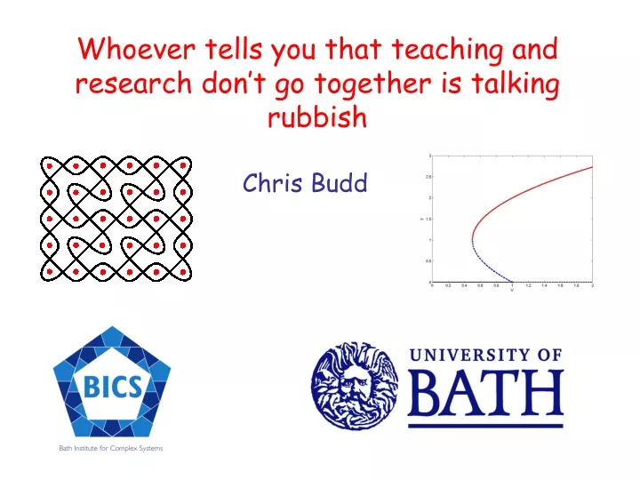 whoever tells you that teaching and research