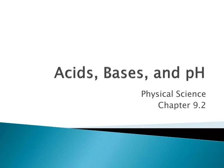 acids bases and ph