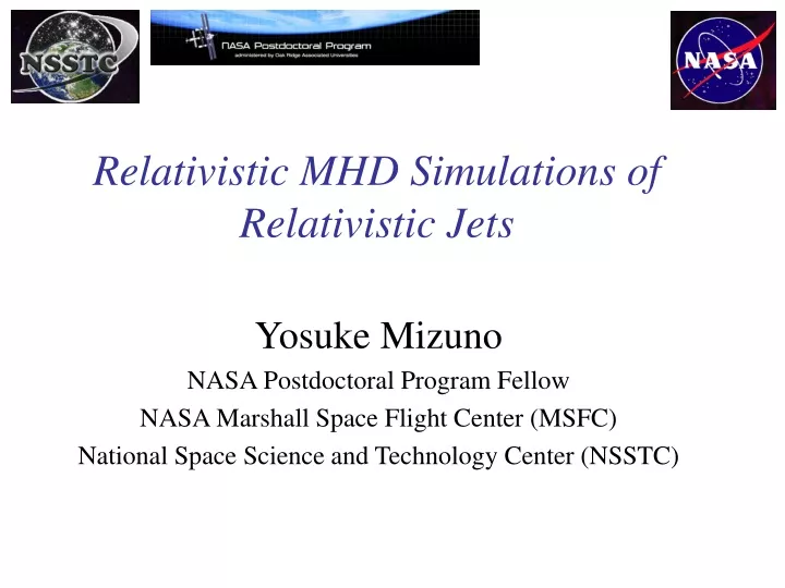 relativistic mhd simulations of relativistic jets