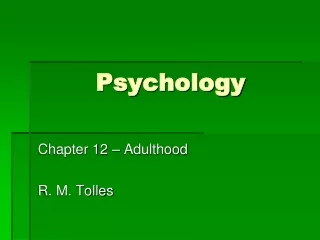 Psychology