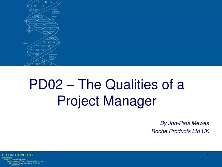 pd02 the qualities of a project manager