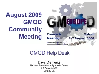 GMOD Help Desk