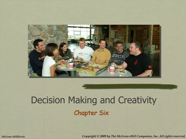 decision making and creativity