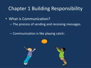 Chapter 1 Building Responsibility