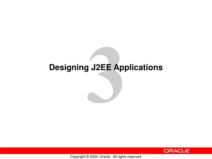 designing j2ee applications