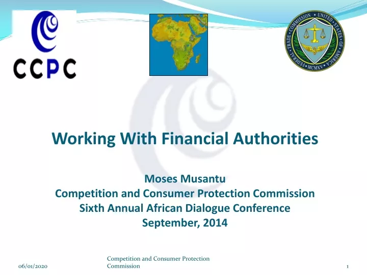 working with financial authorities moses musantu