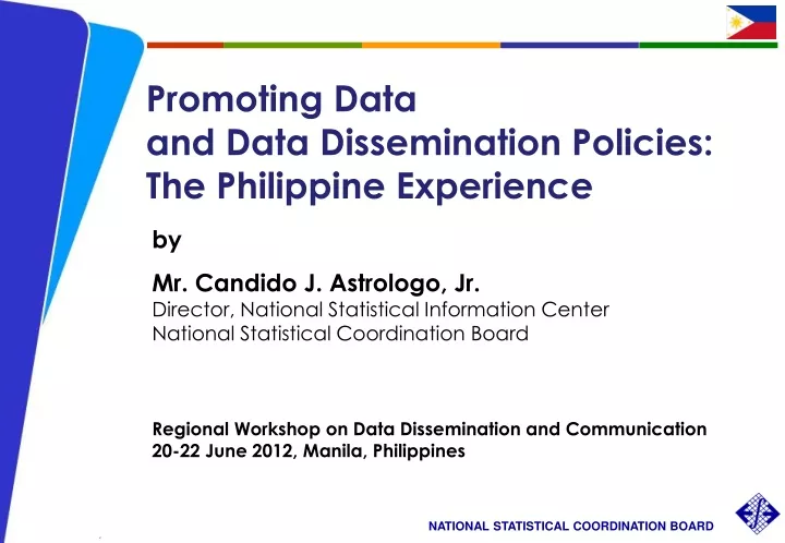 promoting data and data dissemination policies