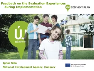 Feedback on the Evaluation Experiences during Implementation