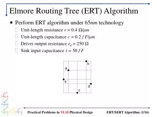 Elmore Routing Tree (ERT) Algorithm