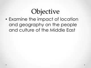 Objective