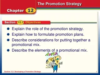 Explain the role of the promotion strategy. Explain how to formulate promotion plans.