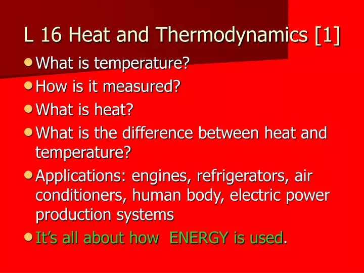 l 16 heat and thermodynamics 1