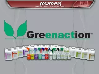 Introduction to Momar Founded in 1947 in Atlanta, GA by Sam Mohr Specialty Chemical Manufacturer