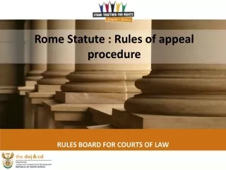 Rome Statute : Rules of appeal procedure