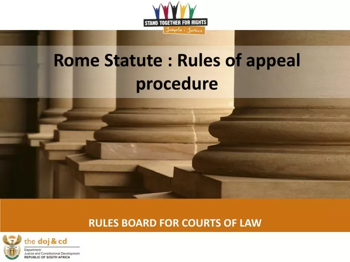 rome statute rules of appeal procedure