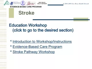 Education Workshop  (click to go to the desired section) Introduction to Workshop/Instructions