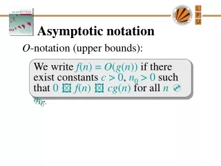 Asymptotic notation