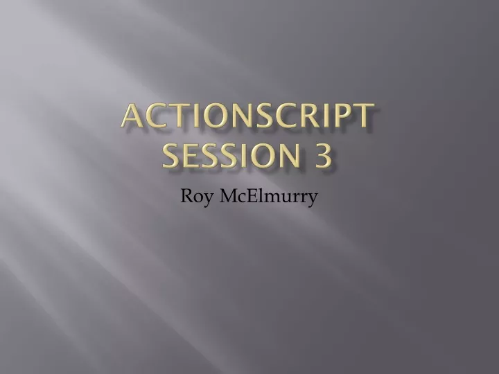actionscript session 3