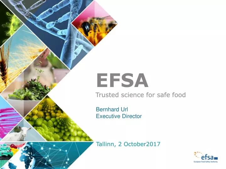 efsa trusted science for safe food