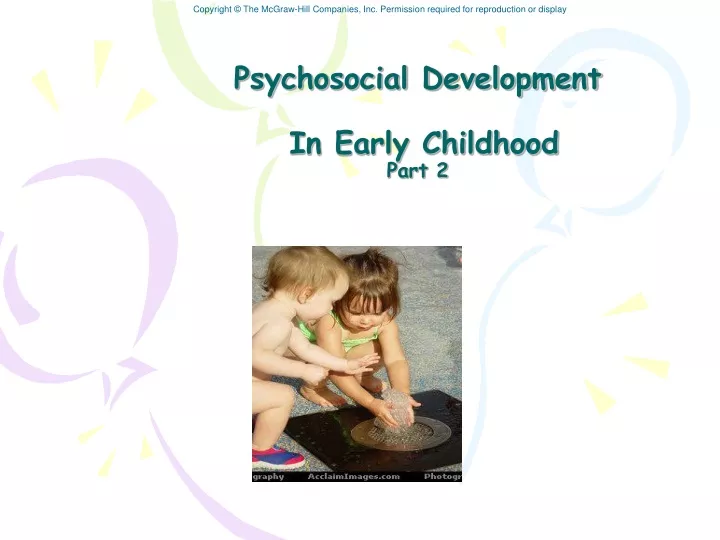 psychosocial development in early childhood part 2