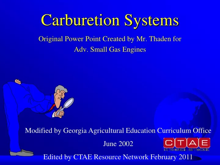 carburetion systems