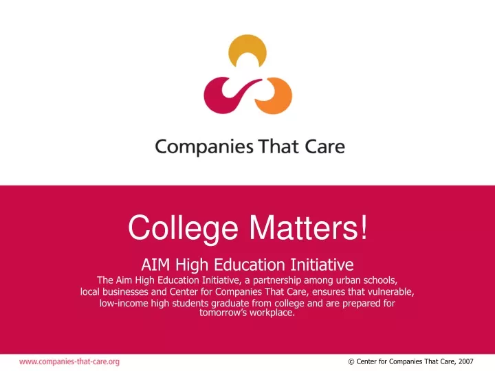college matters