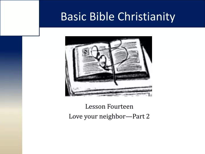 basic bible christianity