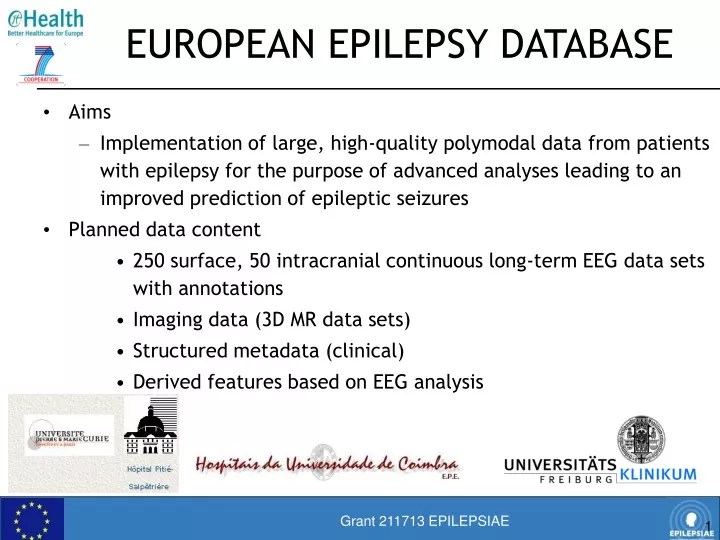 european epilepsy database