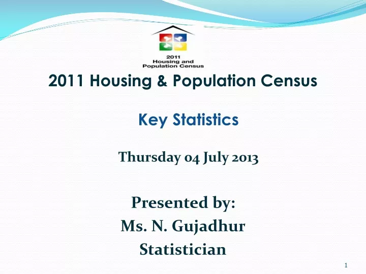 2011 housing population census key statistics