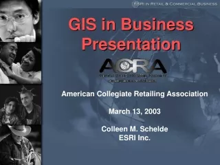 GIS in Business Presentation