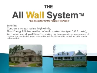 THE All  Wall  System ™