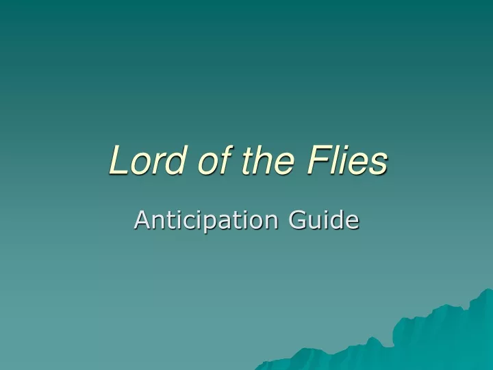 lord of the flies