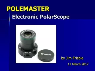 POLEMASTER Electronic PolarScope