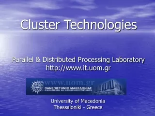 Cluster Technologies