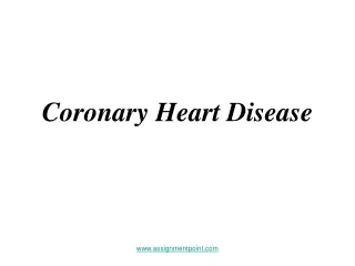 Coronary Heart Disease