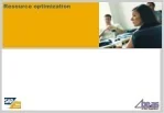 Resource optimization - slide 1