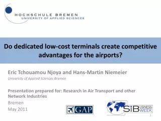 Do dedicated low-cost terminals create competitive advantages for the airports?